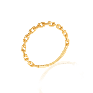 Anel Elos De Ouro 18K