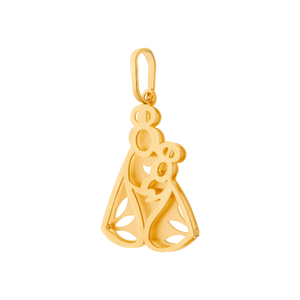 Pingente Nossa Senhora De Nazaré De Ouro 18K