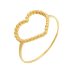 Anel-Coracao-De-Ouro-18k-Detalhe-De-Bolinhas