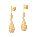 Brinco-De-Ouro-18K-Tela-Com-Pedras-De-Diamante