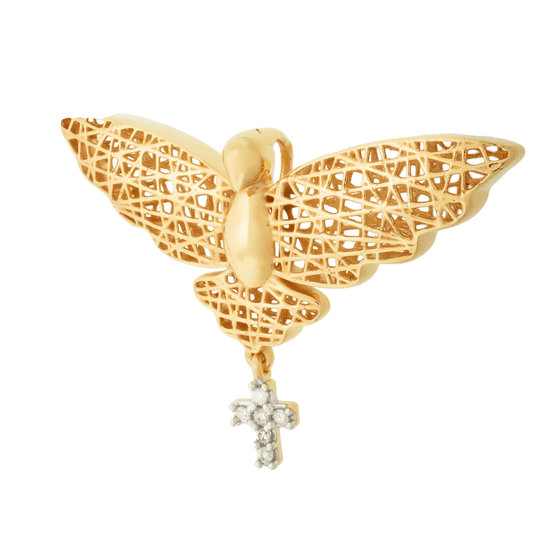 Pingente-Espirito-Santo-De-Ouro-18K-Aramado-E-Com-Pedras-De-Diamante