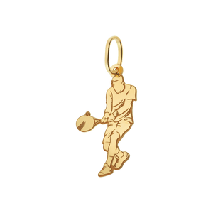 Pingente Tenista De Ouro 18K