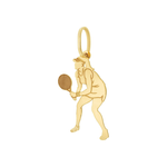 Pingente-Mulher-Tenista-De-Ouro-18K