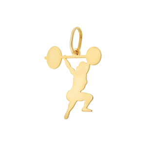 Pingente Crossfit De Ouro 18K