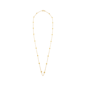 Colar Esferas 3mm De Ouro 18K 45cm