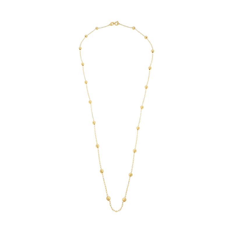 Gargantilha-Bolas-3mm-De-Ouro-18K-45cm