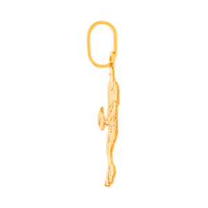 Pingente Tenista De Ouro 18K