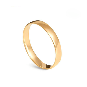 Aliança De Ouro 18k Confort Basic 3mm