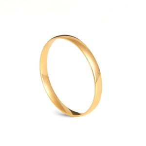 Aliança De Casamento Estilo Tradicional Ouro 18k