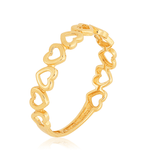 Anel-Coracoes-De-Ouro-18k