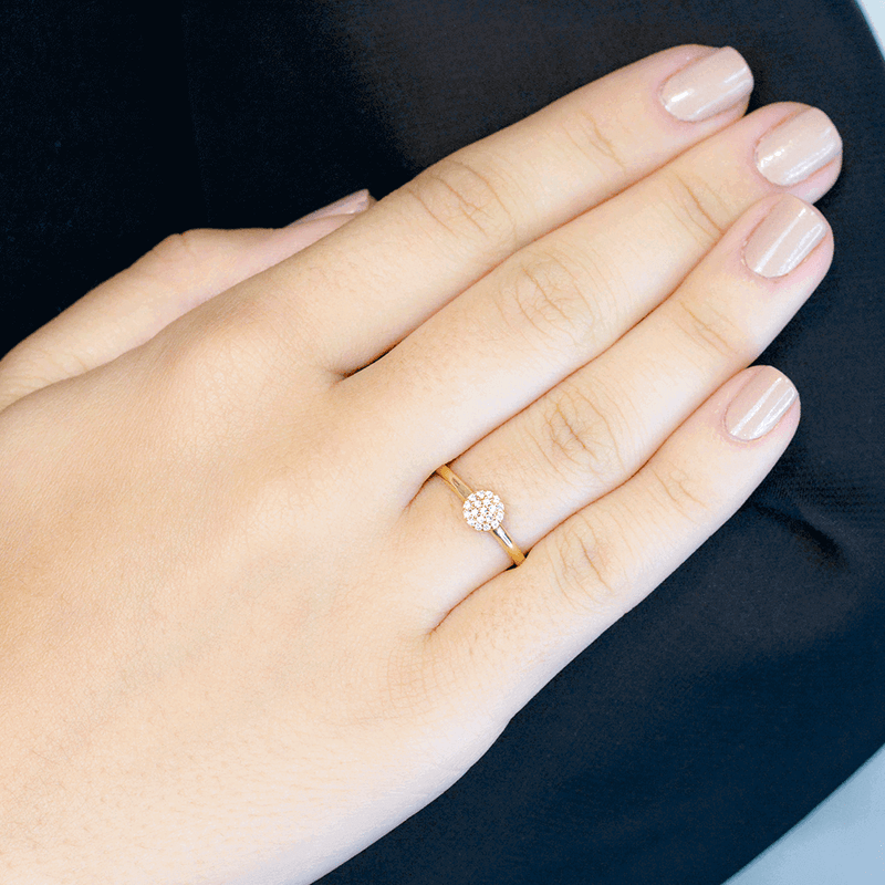 Anel-Chuveiro-Redondo-De-Ouro-18k-E-Pedras-De-Zirconia-Pequeno