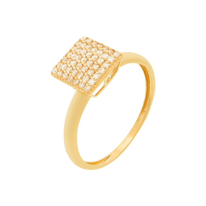 Anel-Chuveiro-Quadrado-De-Ouro-18k-E-Pedras-De-Zirconia-Medio