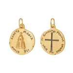 Pingente-Medalha-Santa-Maria-De-Ouro-18k-Estilizado-2-Faces---Nossa-Senhora-Aparecida