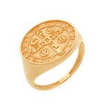 Anel-Sao-Bento-De-Ouro-18k