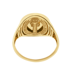 Anel-Sao-Bento-De-Ouro-18k