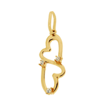 Pingente-2-Coracoes--De-Ouro-18K-E-Pedras-De-Zirconia