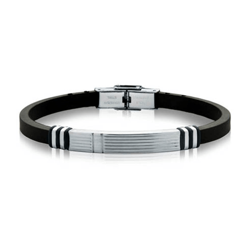 Pulseira-De-Couro-Com-Placa-Steel--E-Aco