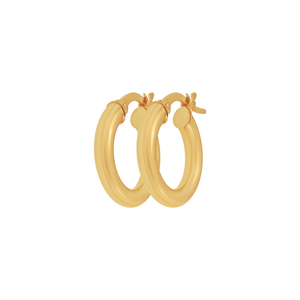 Brinco Argola De Ouro 18k 15mm
