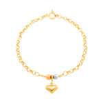Pulseira-Portuguesa-De-Ouro-18k--Com-Coracao