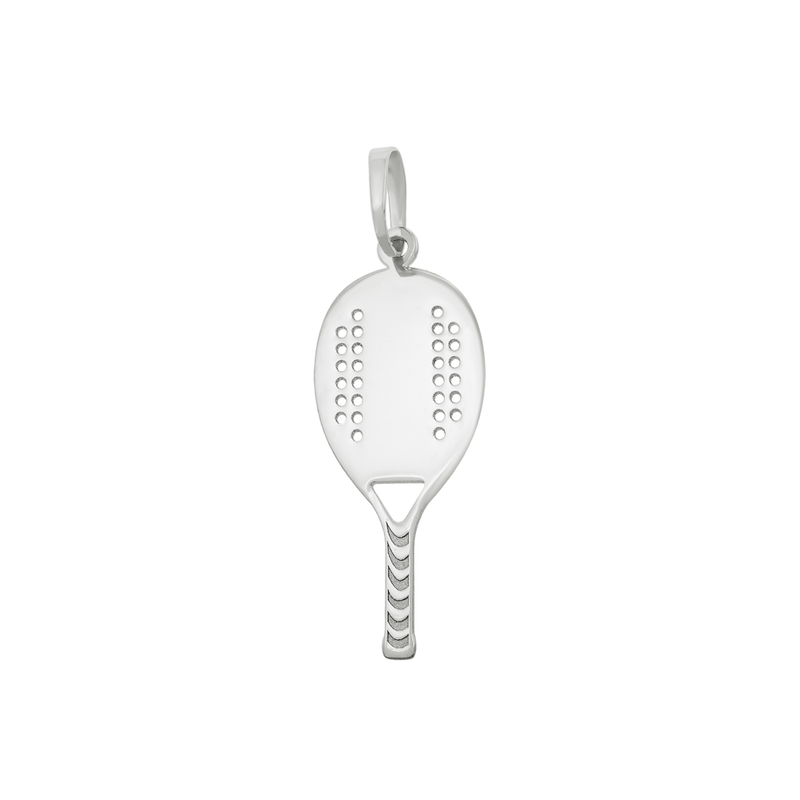 Pingente-Raquete-Beach-Tennis-De-Ouro