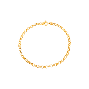 Pulseira Portuguesa De Ouro 18k Feminina