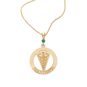 Pingente De Formatura De Ouro 18K Fisioterapia