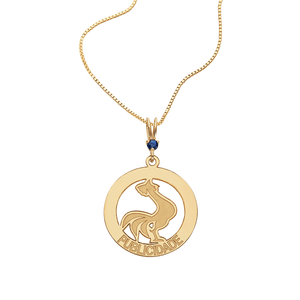 Pingente De Formatura De Ouro 18K Publicidade