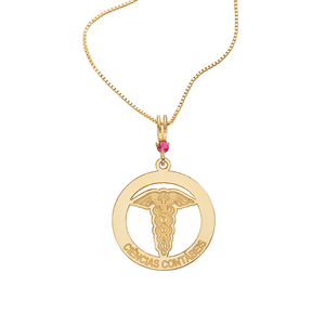 Pingente De Formatura De Ouro 18K Ciências Contábeis
