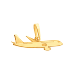 Pingente-Aviao-De-Ouro-
