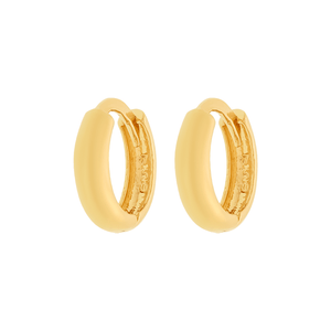 Brinco Argolinha De Ouro 18k