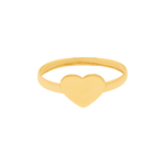 Anel-Coracao-Liso-Em-Ouro
