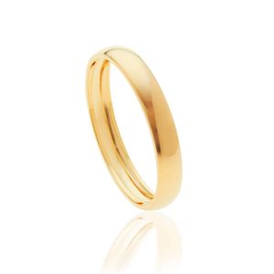 Aliança Ouro Amarelo Max Clássica Web Joias