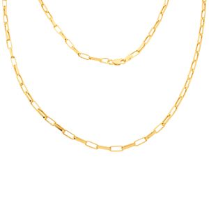 Corrente Estilo Cartier Ouro 18k 50cm