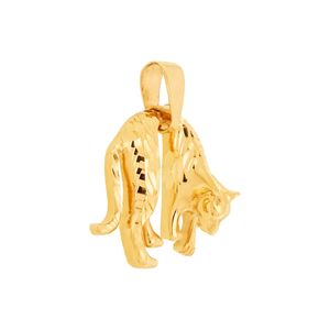 Pingente De Ouro 18k Tigre