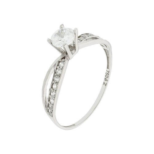 Anel-Solitario-Ouro-Branco