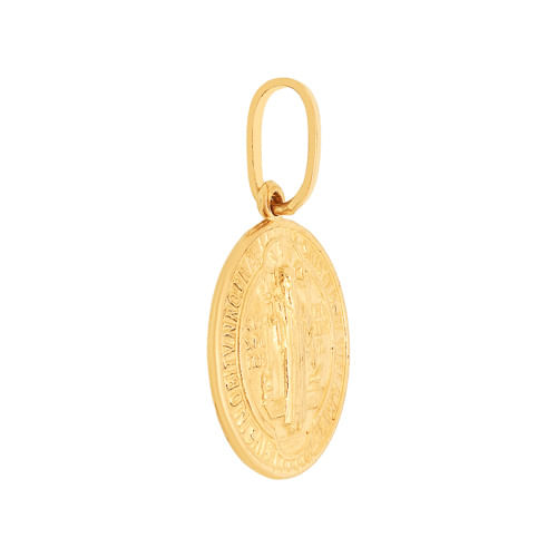Pingente-Religioso-de-Ouro-