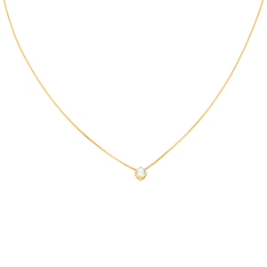 Colar De Ouro 18k Com 3mm De Ponto de Luz 45cm