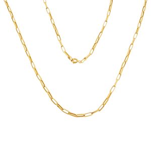 Corrente Estilo Cartier De Ouro 18K 60cm De 5mm