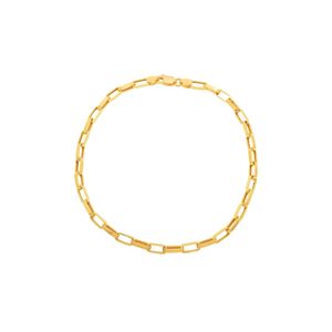 Pulseira De Ouro 18k Estilo Cartier de 21cm Pequena