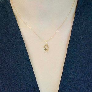 Pingente De Ouro 18k Filhos Menino Vazado