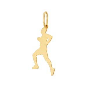 Pingente De Ouro 18K Corredor