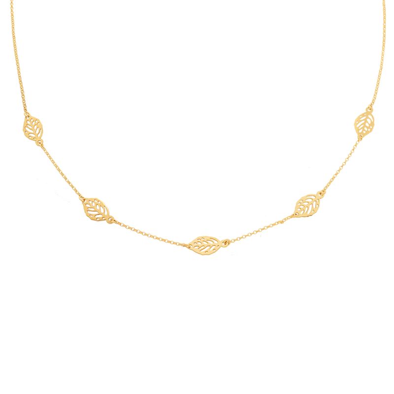 Colar-em-Ouro-Folhas