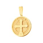 Pingente-Religioso-de-Ouro-