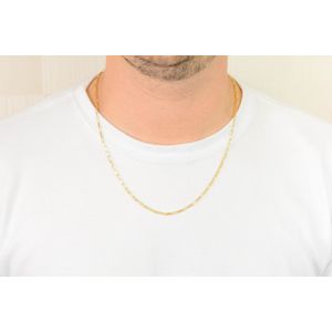 Corrente Estilo Cartier De Ouro 18K 60cm De 5mm