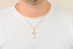 Pingente-Religioso-de-Ouro-