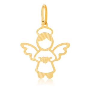 Pingente Anjo De Ouro 18K