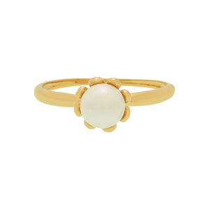 Anel Pérola De Ouro 18k