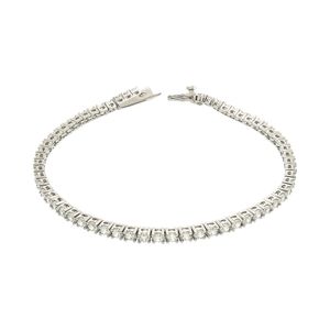 Pulseira De Prata 925 Riviera 17cm