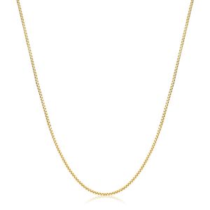 Corrente de Ouro 18k Veneziana Fio Médio 50cm
