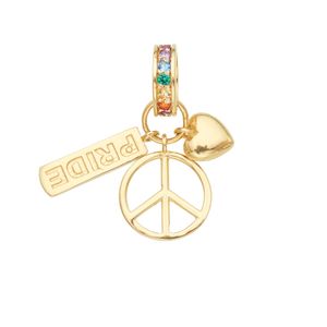 Pingente De Ouro 18k Orgulho LGBT+